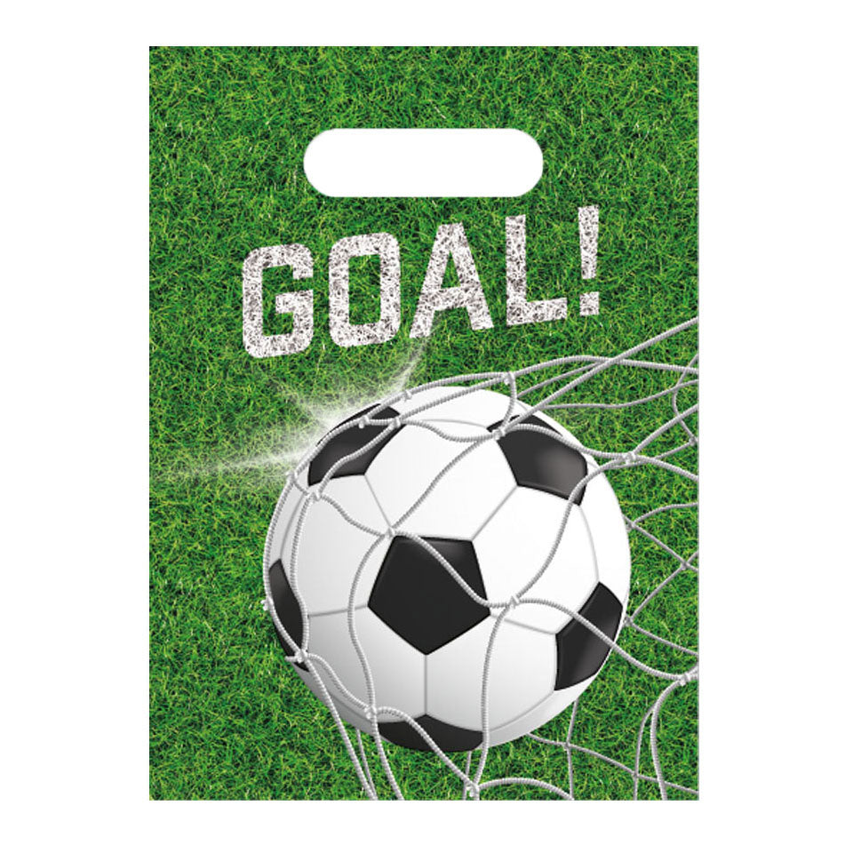 Globos Football Party Bags - 6 ct.