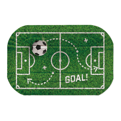 Globos paper serving dishes 30x20cm football - 2 pcs.