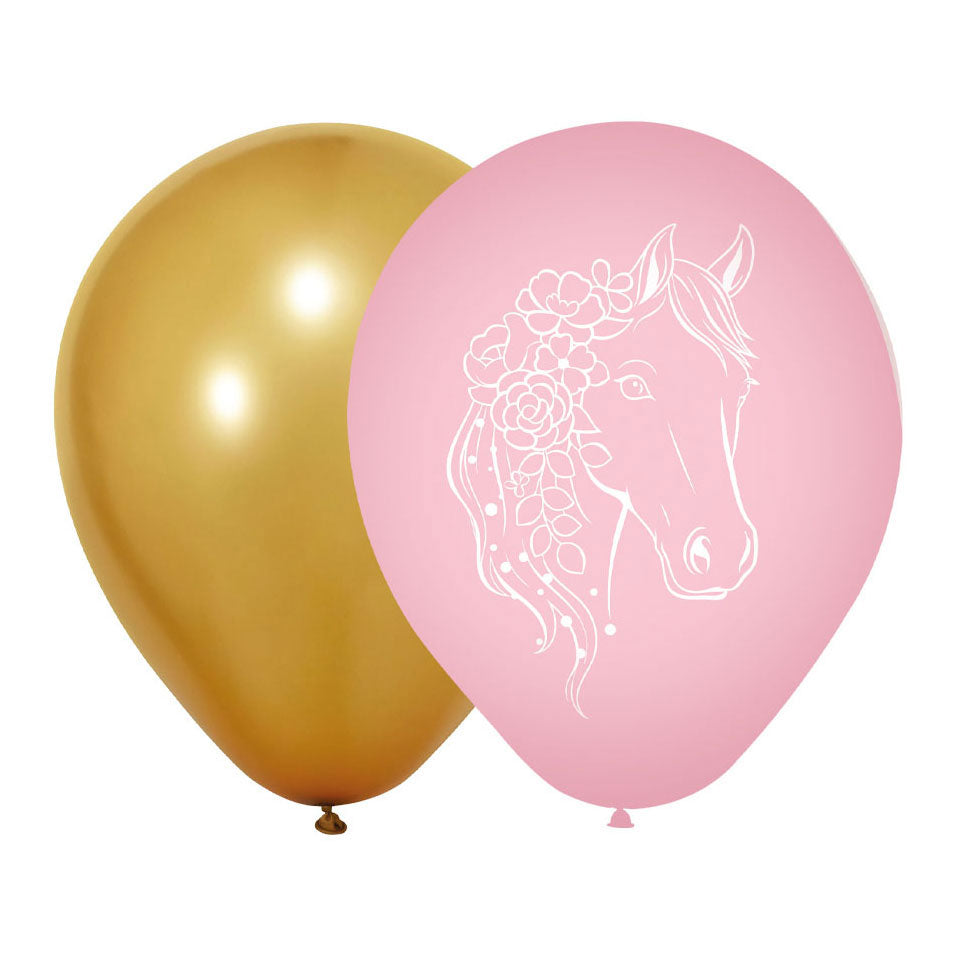 Balões Globos cavalos de 12 polegadas - 8 unid.