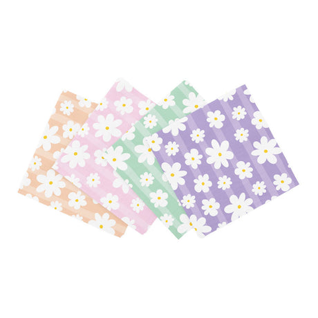 Globos paper napkins 33x33cm daisies - 20pcs.