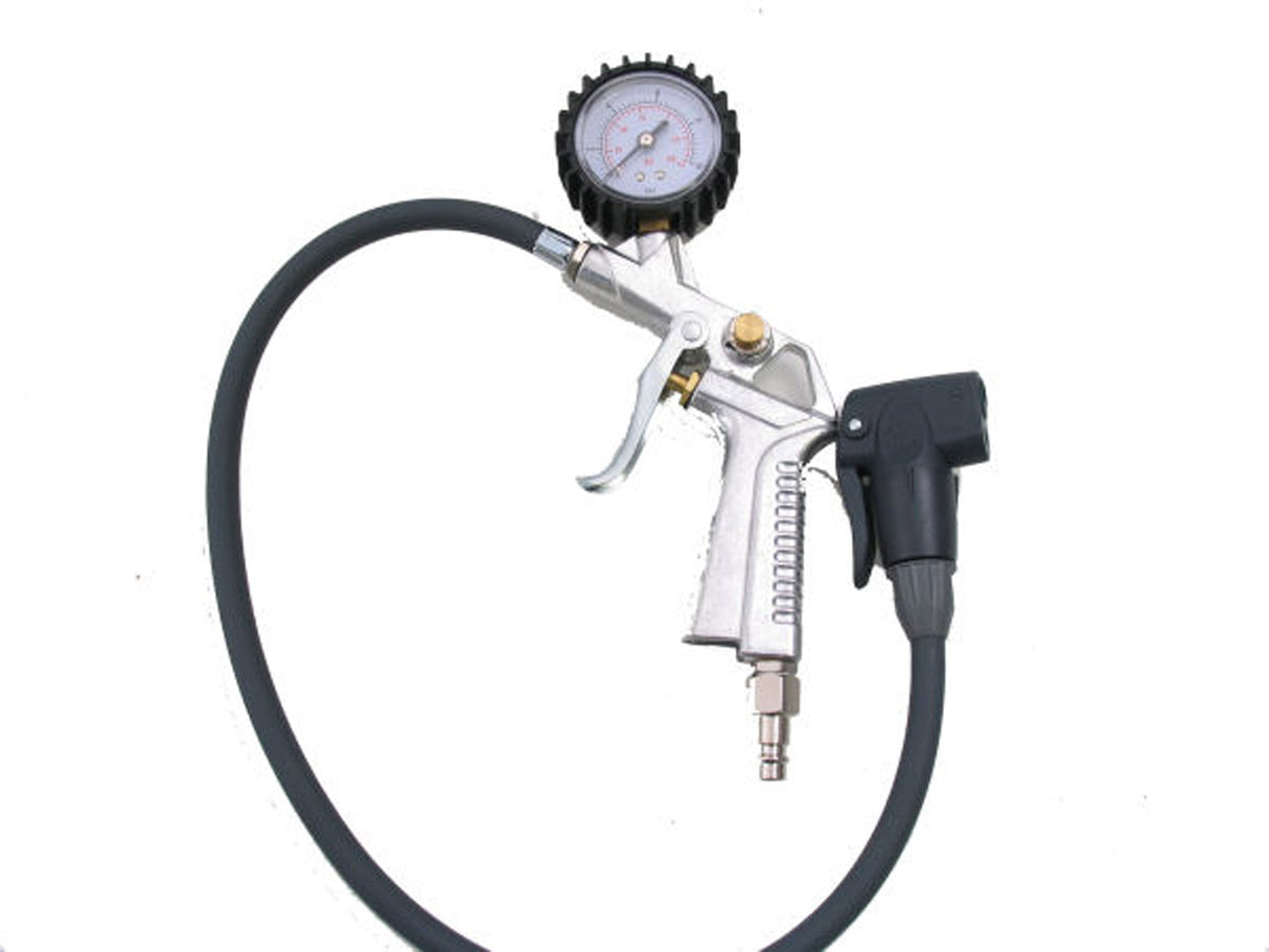 Air gun with meter cycle 1 4 connection