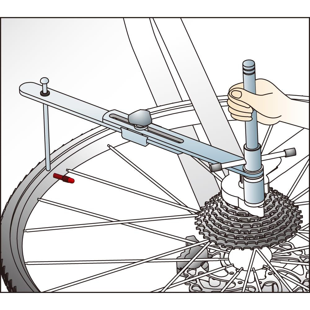 Icetoolz derailleur Center tool Xpert E353