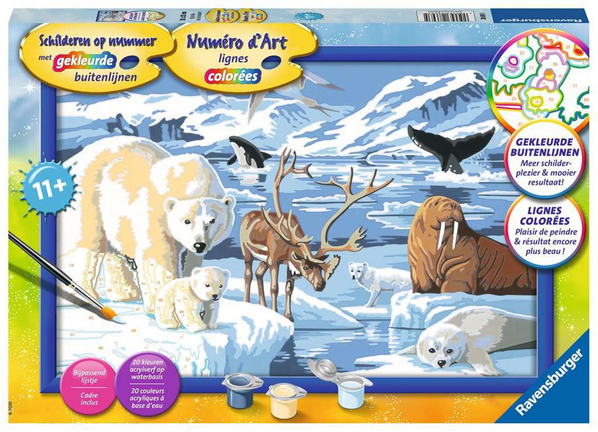 Ravensburger malba podle čísel na ledu