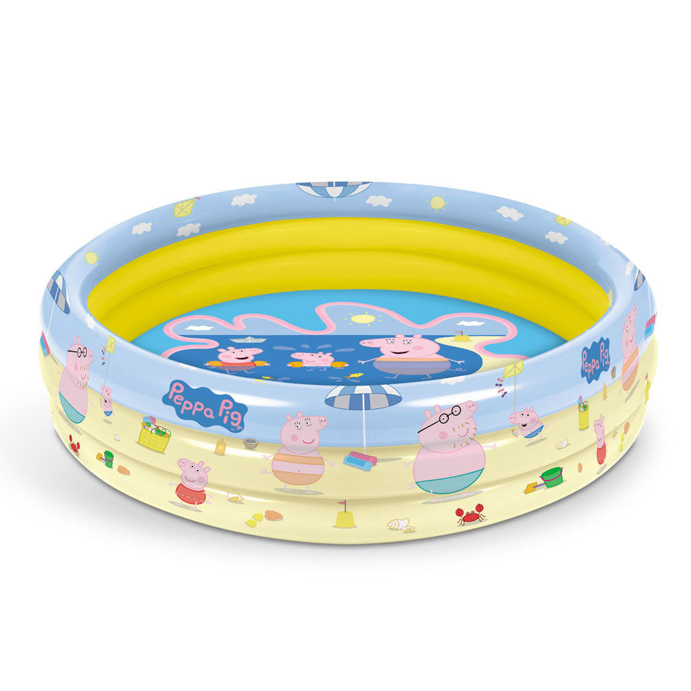 Mondo Peppa Pig Pool Piscine 3 anneaux, 100 cm