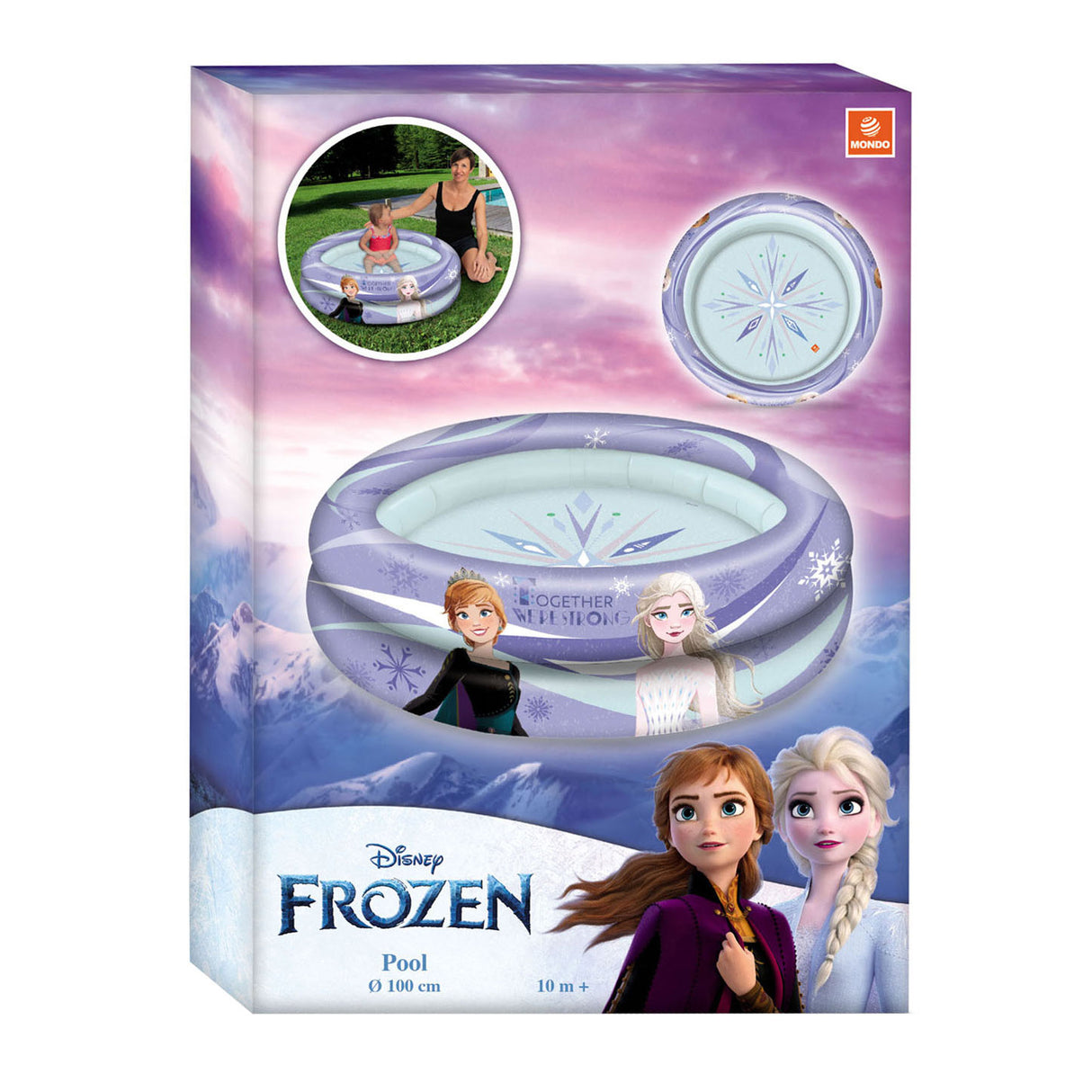 Piscina Disney Mondo Frozen 2-ring, 100 cm