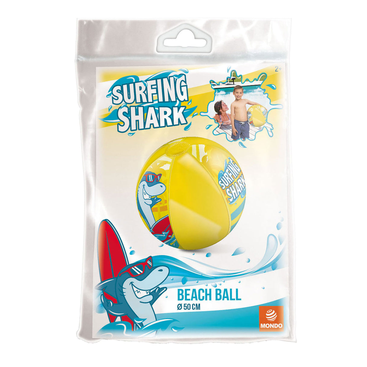 Mondo Strandball Surf Shark, 50 cm