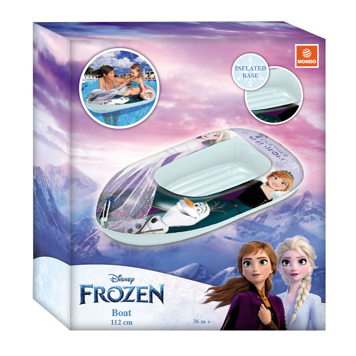 Mondo Boat gonflable Frozen, 112 cm