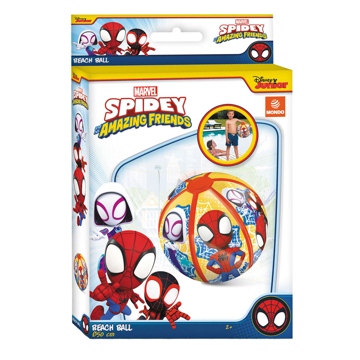 Mondo Beach Ball Spidey, 50 cm