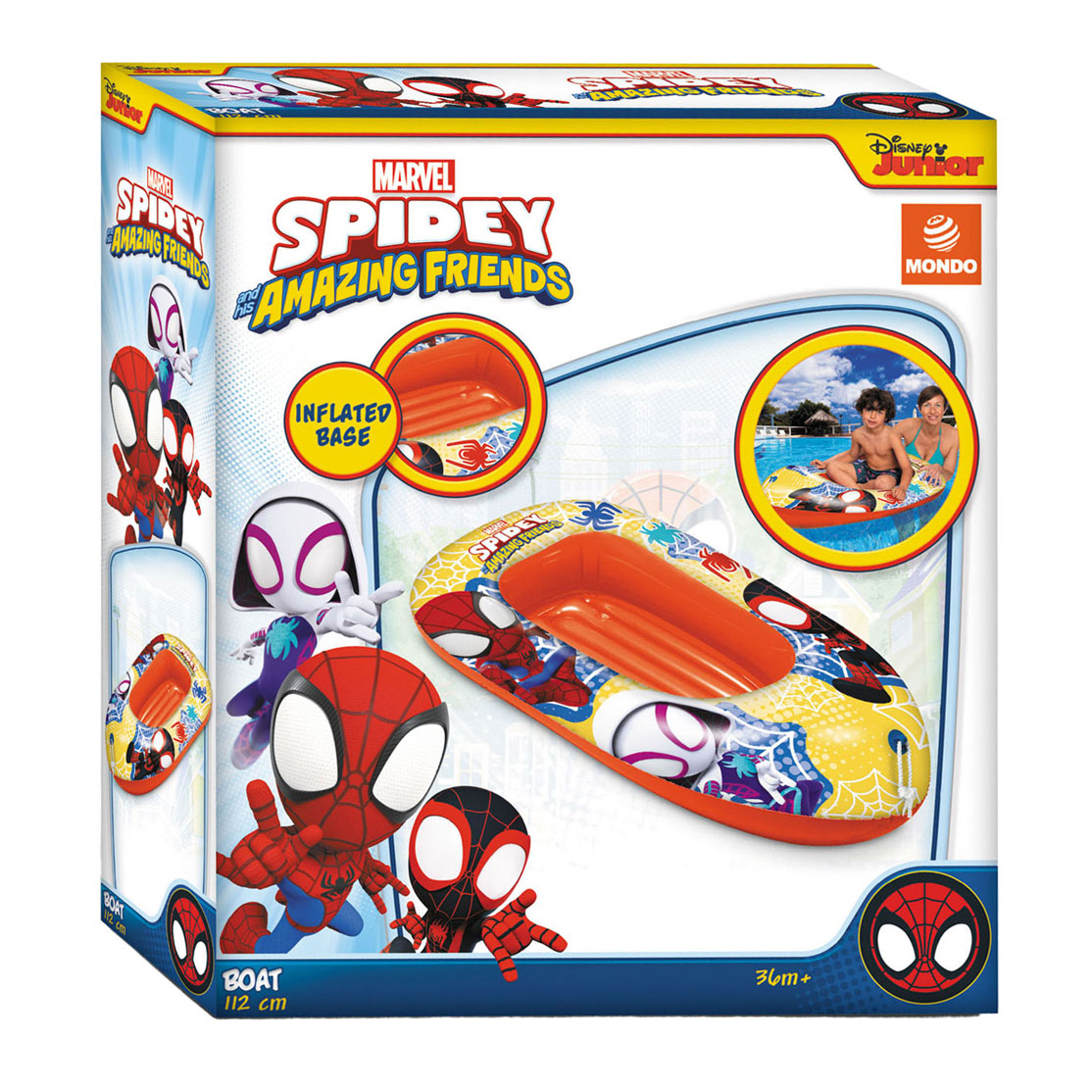 Mondo Boat gonflable Spidey, 112 cm