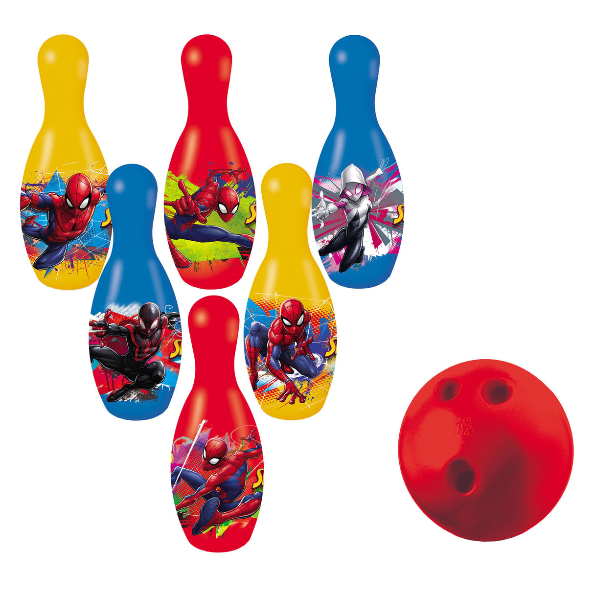 Mondo Bowling Set Spiderman, 7dlg.