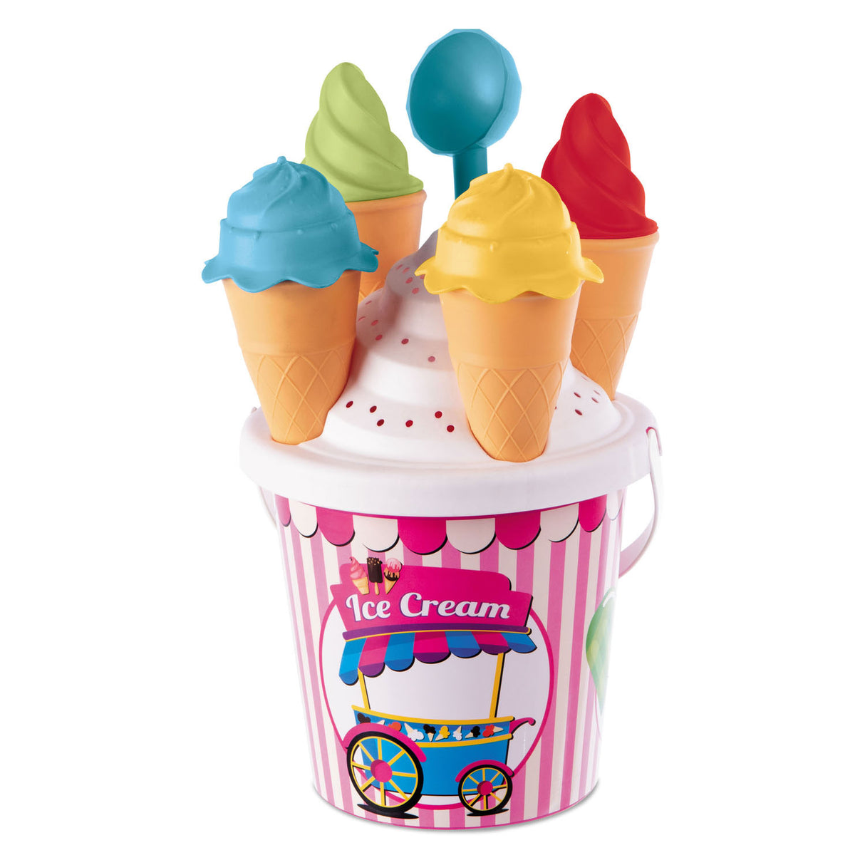 Mondo Bucket Set Ice Creams Pink, 11dlg.