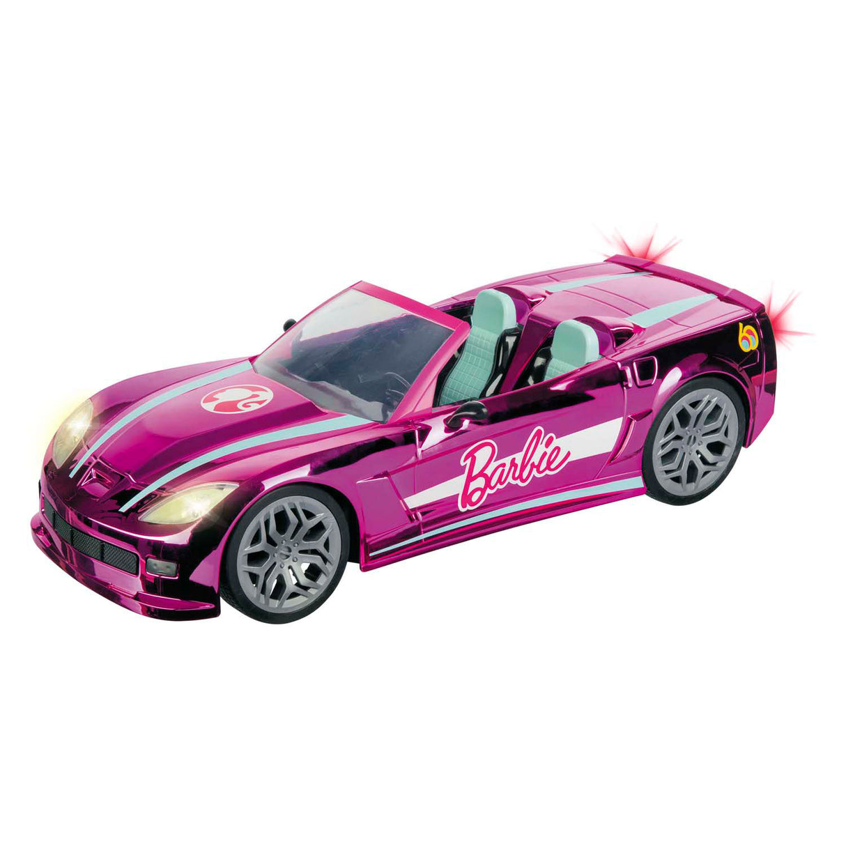 Mattel Mondo Motors RC RC Controlble Car Cromed Pink