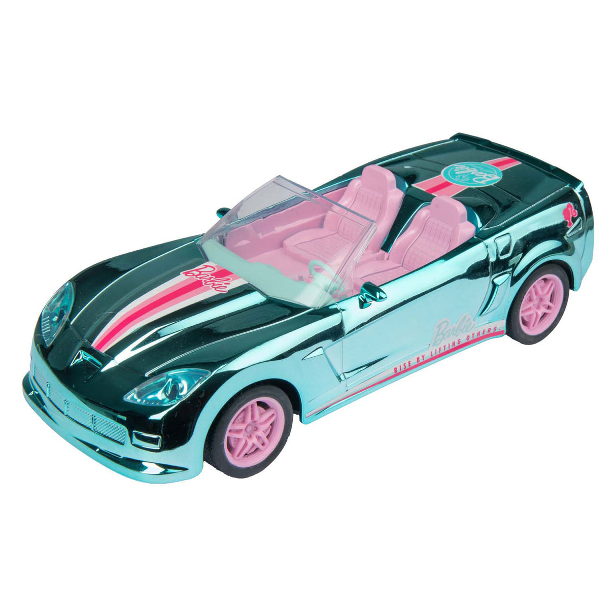 Mattel Mondo Motors RC Kontrollerbar Auto Droom Mini Auto Chrome -ded Blue 65 Years Jubilee Edition