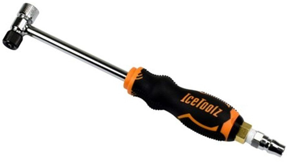 ICETOOLZ Compressor handle with shortcut Euro