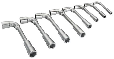 Bahco gebogen Socket Wrench Set 8-Stéck