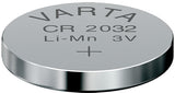 Batteria cella del pulsante VARTA CR2032 LITITIO 3V