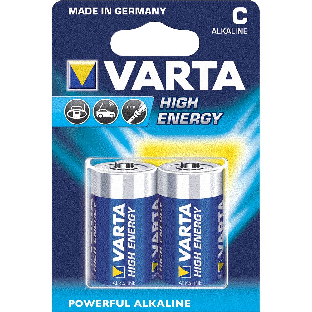 Varta Batterie Varta LongLife Alkaline LR14 C (2x)