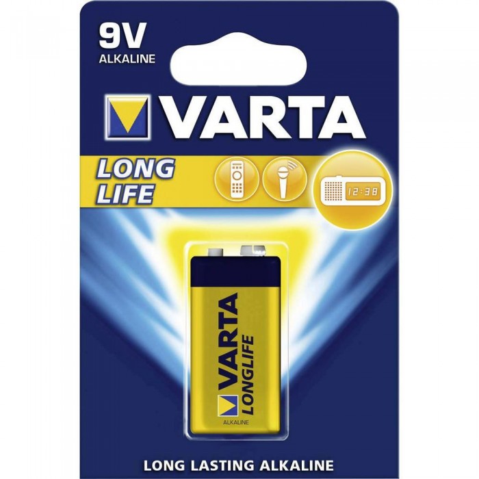 Varta baterijo Varta Longlofe Alkalin LR61 9V