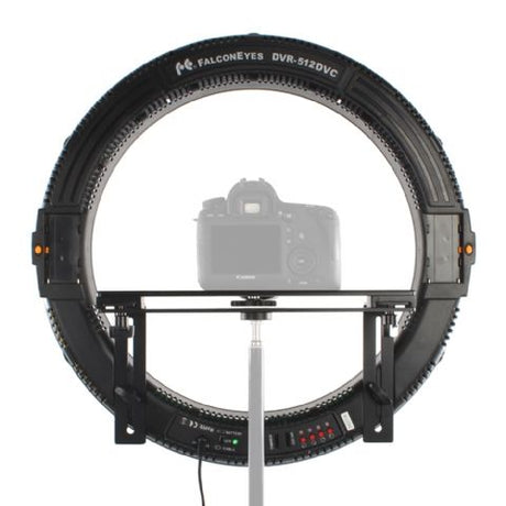 Falcon Eyes bi-color LED Ringlamp dimmbar DVR-512DVC op 230V
