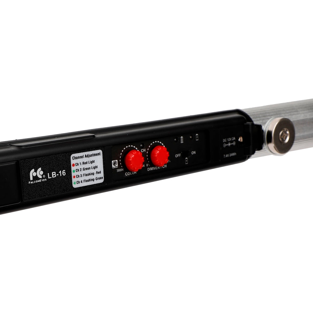 Falcon Eyes LED Light Stick Set LB-16-K3 with Case
