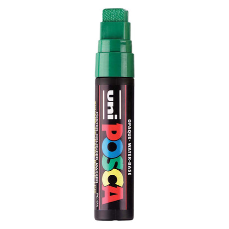 Uni posca fix fix 17k zelená - blok hrot 15mm