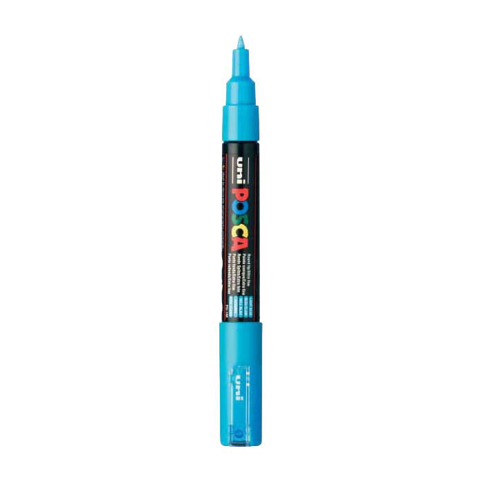 Uni Posca Paint Marker 1MC Light Blue - Conical Nib - 1 mm