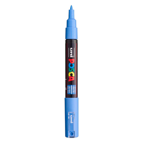 Uni Posca paint marker 1mc sky blue - conical tip - 1 mm