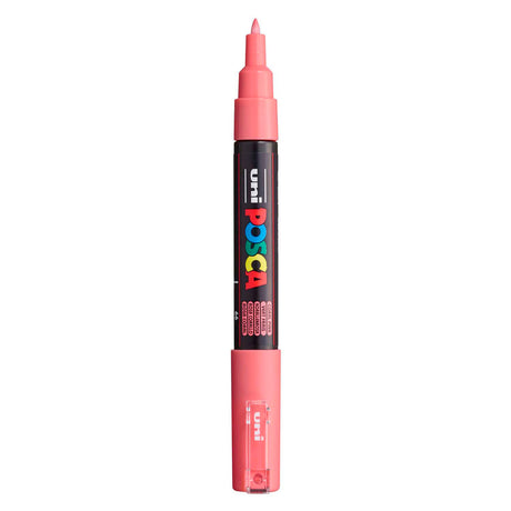 Uni Posca paint marker 1MC coral - conical tip - 1 mm