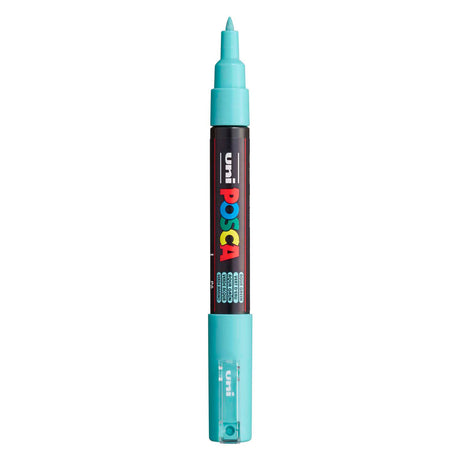 Uni Posca paint marker 1mc aqua green - conical tip - 1 mm