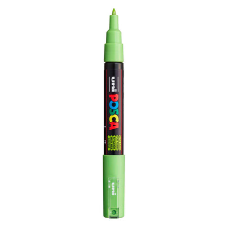 Uni Posca paint marker 1MC apple green - conical tip - 1 mm