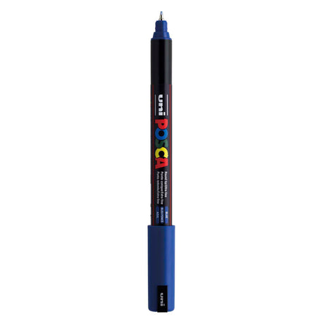Uni posca marker pc-1mr sötétkék - extra finom 0,7 mm