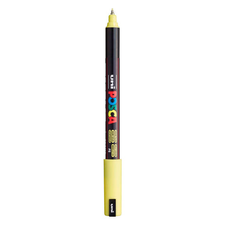 Uni posca popisovač ks-1mr slunce žlutý - extra jemný 0,7mm
