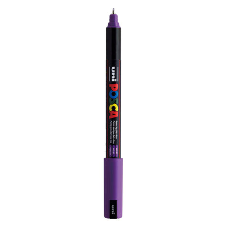 Posca uni fixka na farbu 1mr fialová