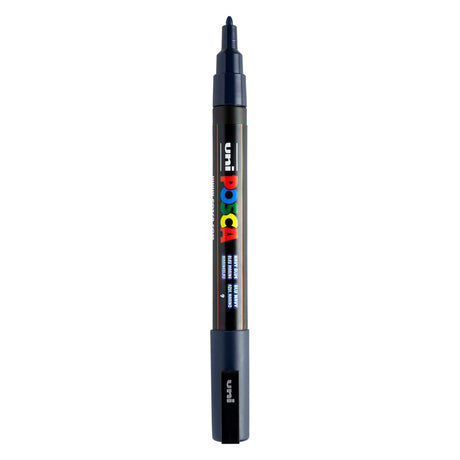 Uni posca pc3m acrylmarker marineblauw - ronde punt tot 1,3 mm