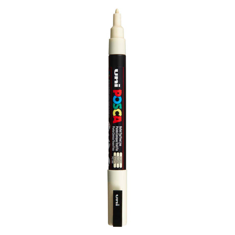 Uni-posca posca marker, velikost pc-3m, širina črte 0,9-1,3 mm, fin, slonokoščena, 1 kos