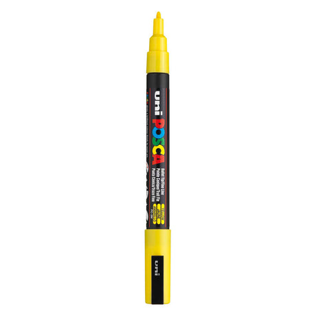 Posca dažų žymeklis pc3m f geltonas
