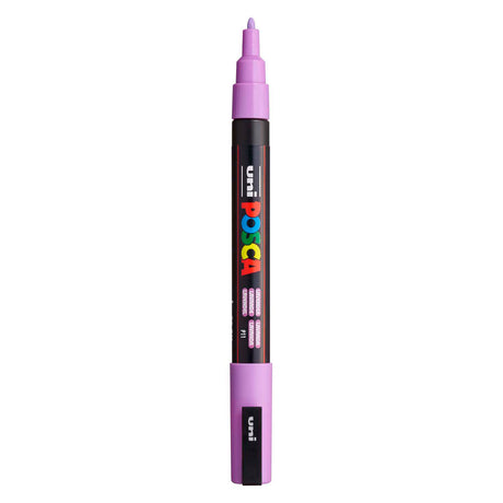 Uni Posca PC3M acrylic marker lavender - round tip up to 1.3 mm