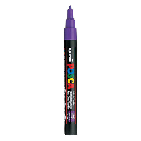 Uni posca posca uni pc3m fixka fialová - guľatý hrot do 1,3 mm