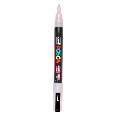Uni Posca PC3M paint marker glitter pink - round tip up to 1.3 mm