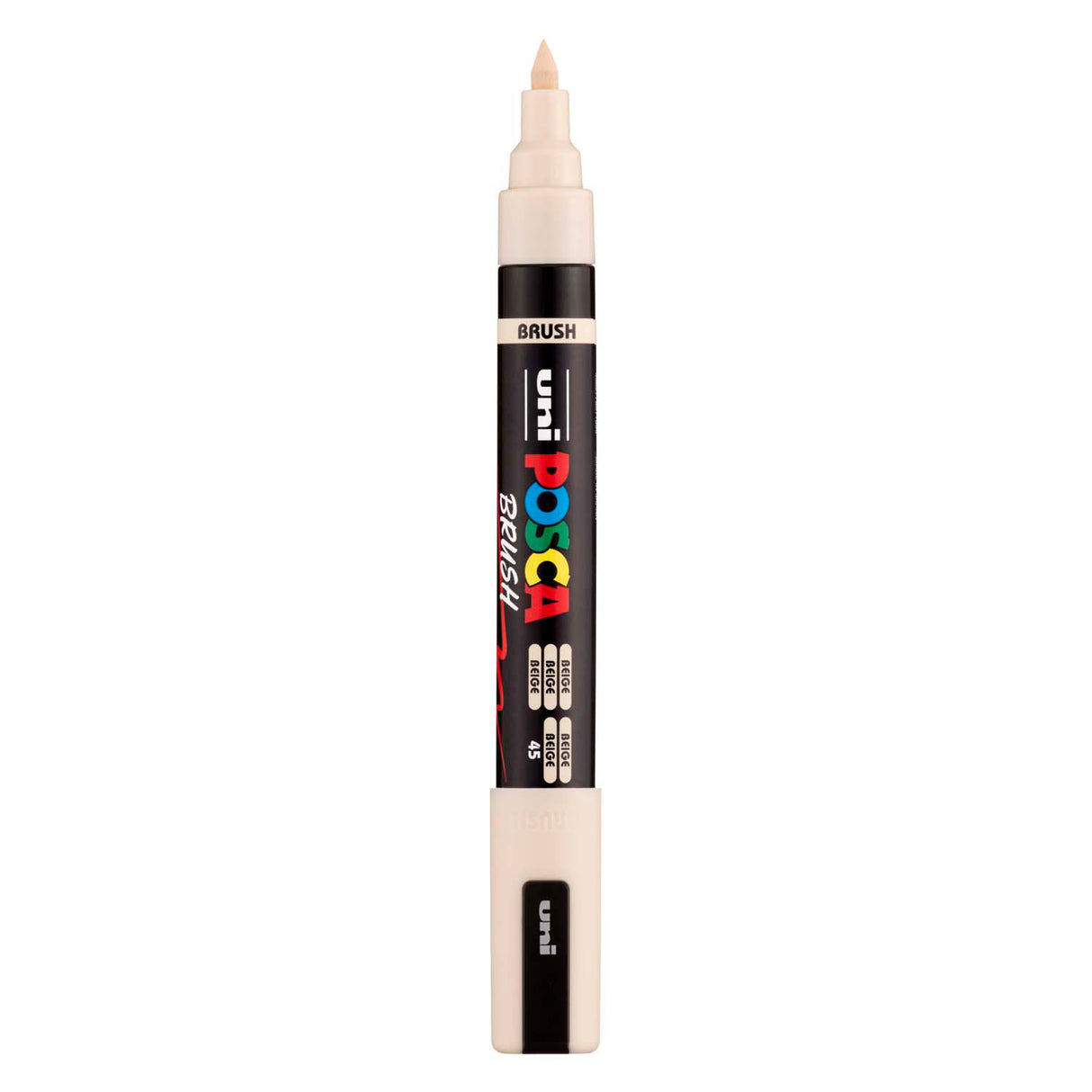 Uni Posca brush marker PC5BR beige - brush tip 1-4 mm