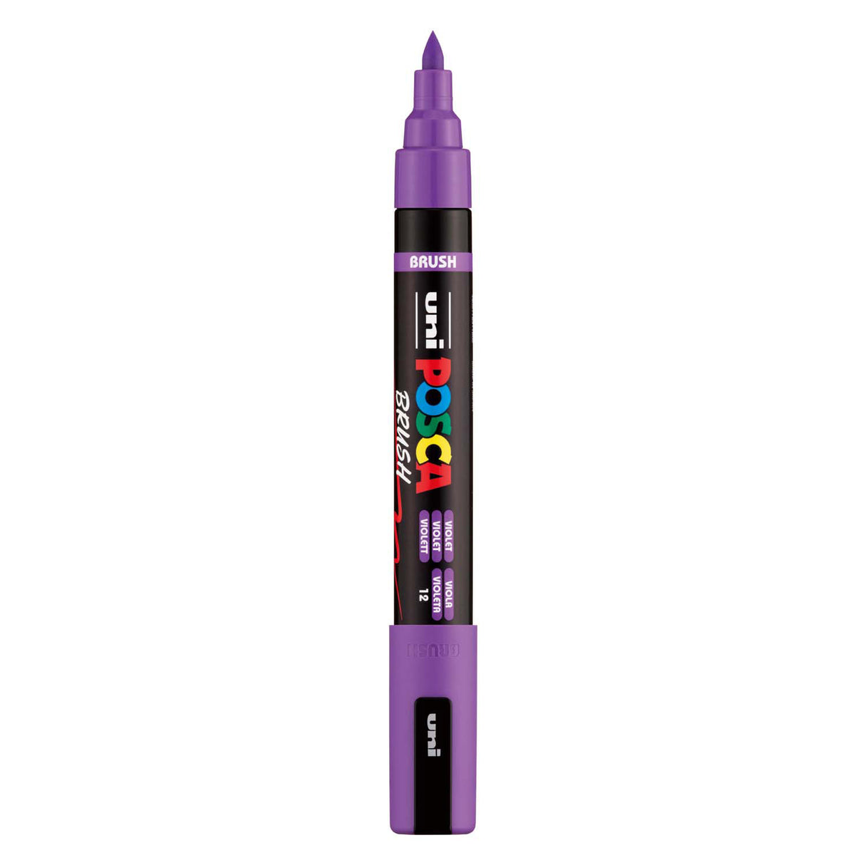 Uni Posca brush marker PC5BR violet - brush tip 1-4 mm