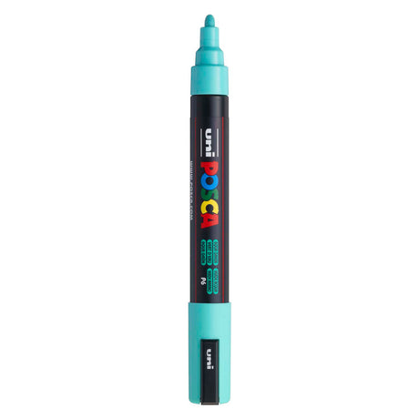 Uni Posca paint marker PC5M aqua green - conical tip 2.5 mm