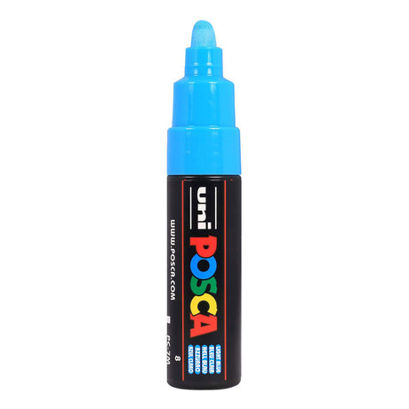 Uni Posca Paint Marker 7m Light Blue - conical nib 4.5mm