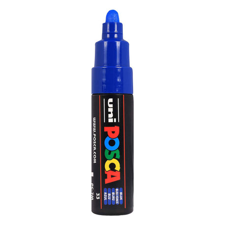 Uni Posca paint marker 7m blue - conical tip 4.5mm