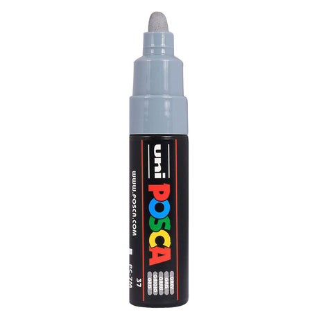 Uni Posca paint marker 7m grey - conical tip 4.5mm