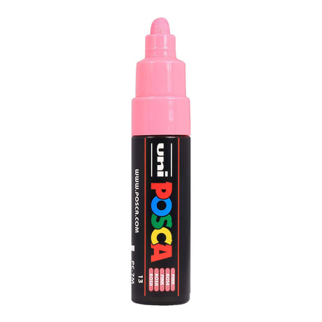 Uni Posca paint marker 7m pink - conical tip