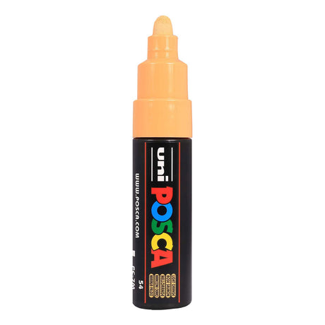 Uni Posca paint marker 7m light orange - conical nib