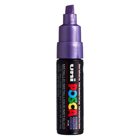 Popisovač Uni-posca posca, velikost PC-8k, šířka čáry 8 mm, široká, metalická fialová, 1 kus