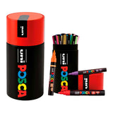 Uni Posca pigment marker tube set - 13 pcs.