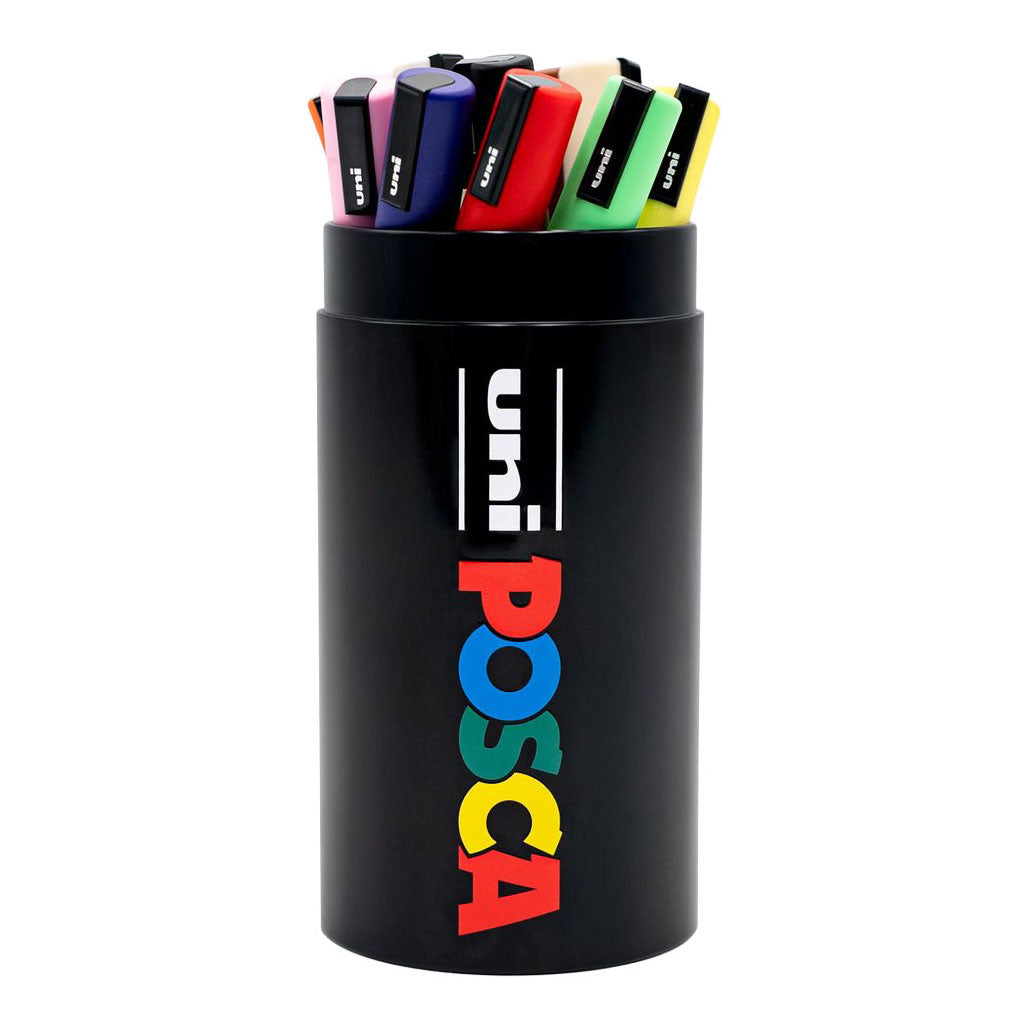 Uni Posca pigment marker tube set - 13 pcs.